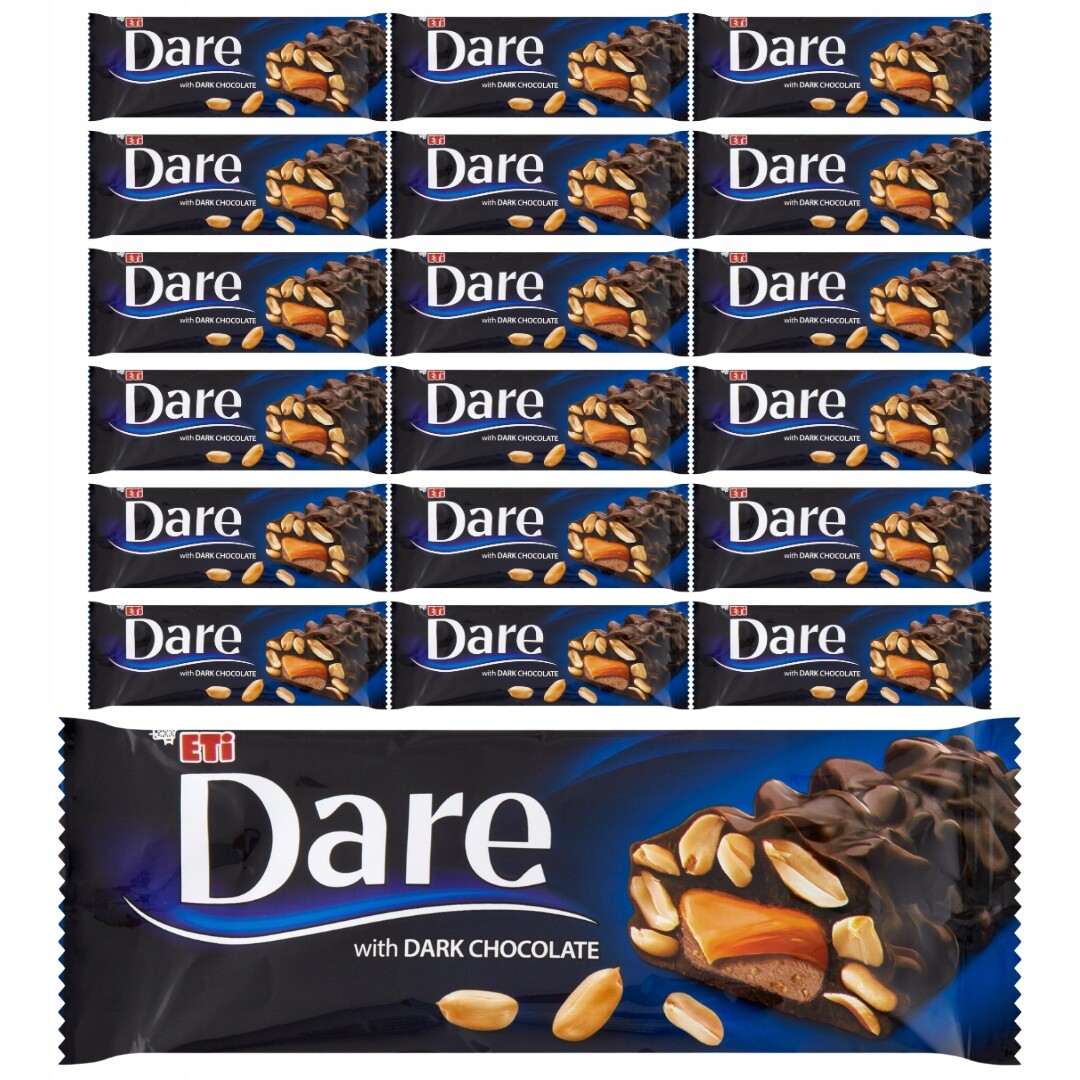 Eti Dare Tyčinka s oříšky pokrytý dezertní čokoládou 45 g x 16 kusů