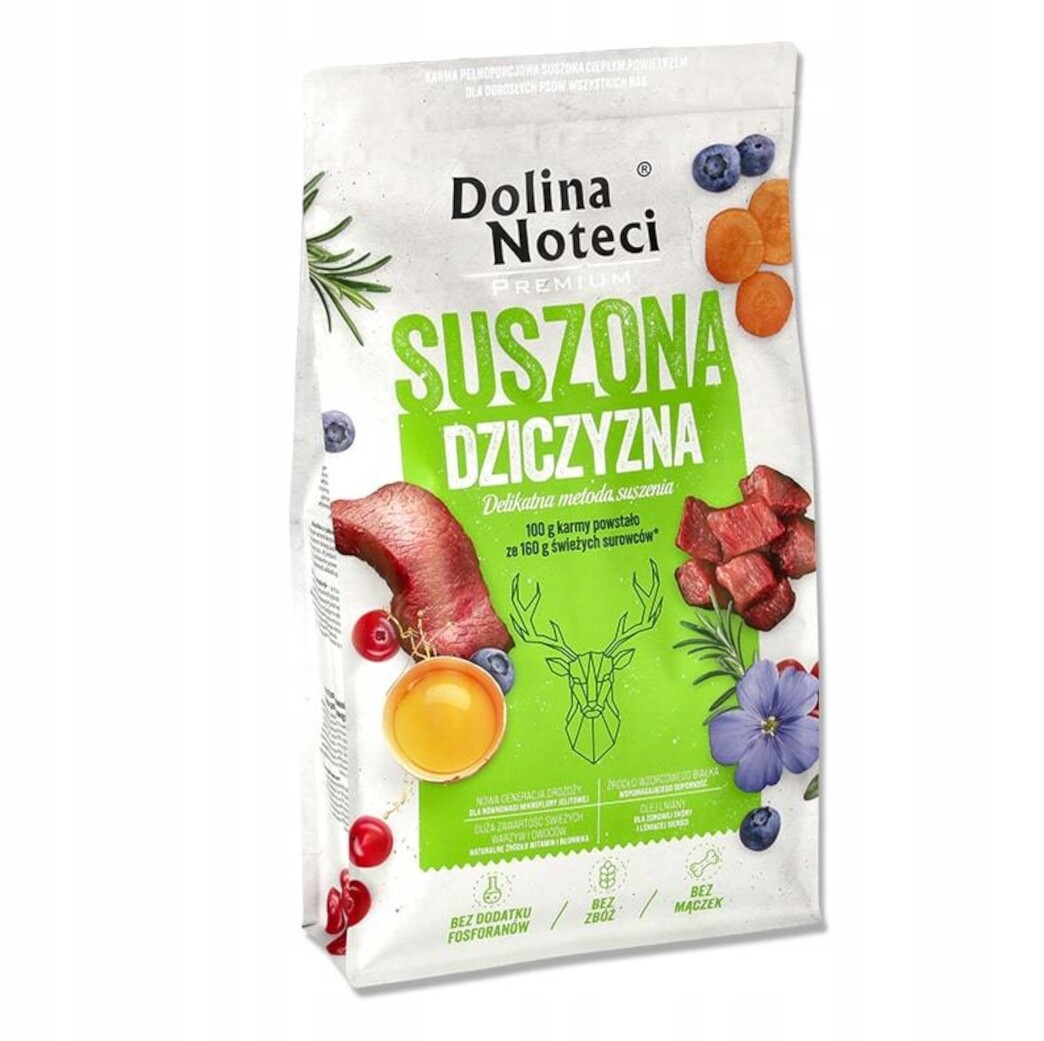 Dolina Noteci Premium Sušená zvěřina 9 kg pro dospělé všech plemen