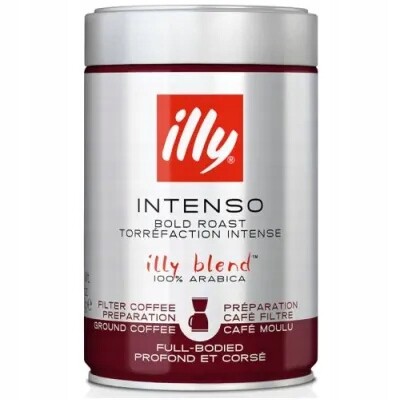 Illy Intenso Cafe Filtre Plechovka 250g M