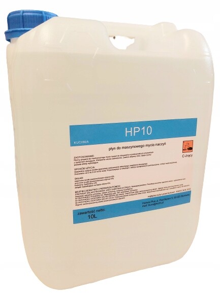HP10 Tekutý prostředek na mytí myčky nádobí v gastronomickém zařízení 10 l