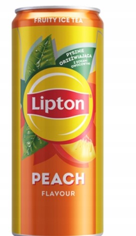 Lipton Ice Tea Peach Nápoj 24x330 ml plechovka