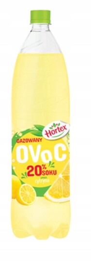 Hortex Ovoc citron Sycený nápoj 6 x 1,5 l