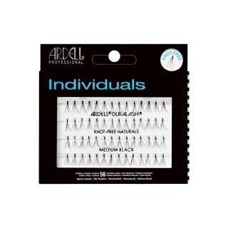 Ardell Individuals Knot Free Lashes trsové řasy bez uzlíku Medium