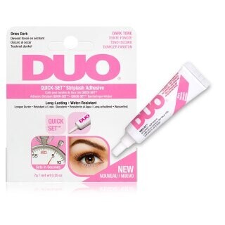 Ardell DUO Quick-Set Striplash Adhesive lepidlo na řasy Dark Tone 7 g