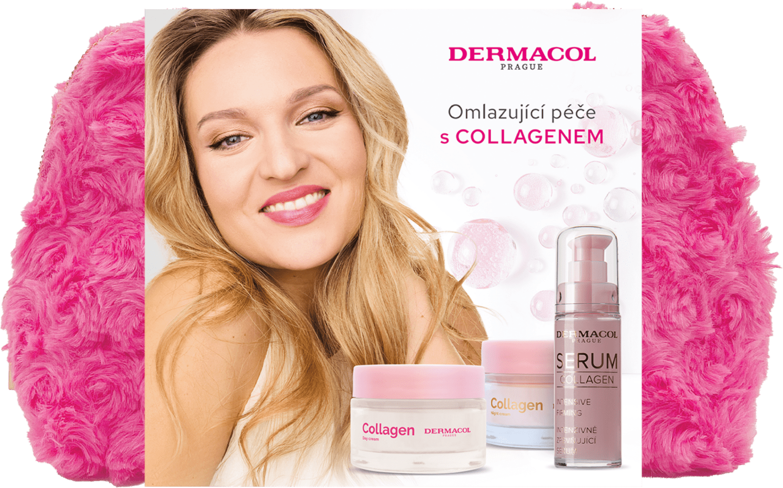 DERMACOL dárkový balíček Collagen care + sérum