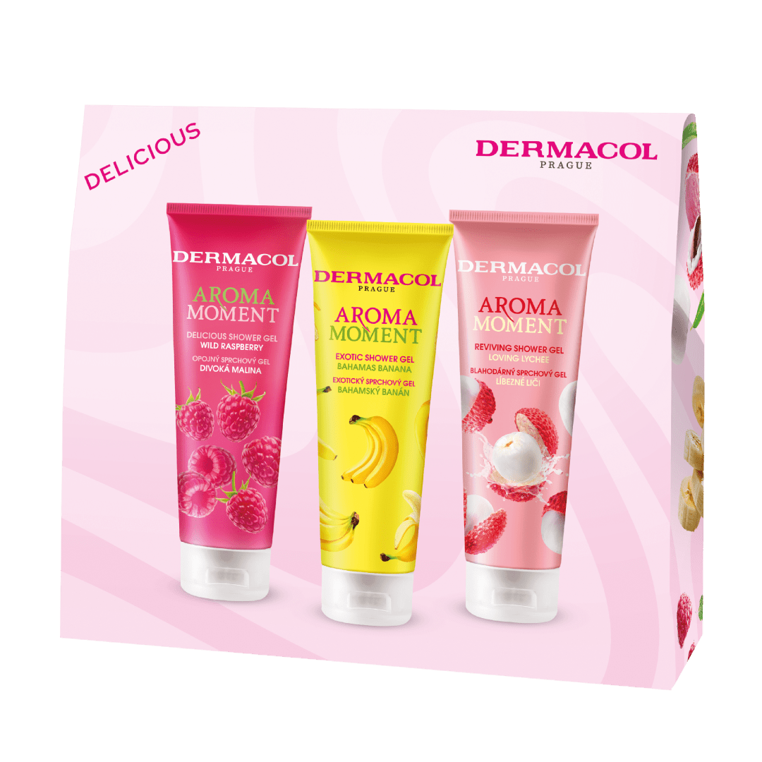 DERMACOL dárkový balíček Aroma moment Mix Fruit