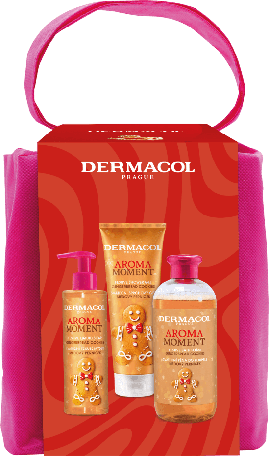 DERMACOL dárkový balíček Aroma moment Sváteční perníček