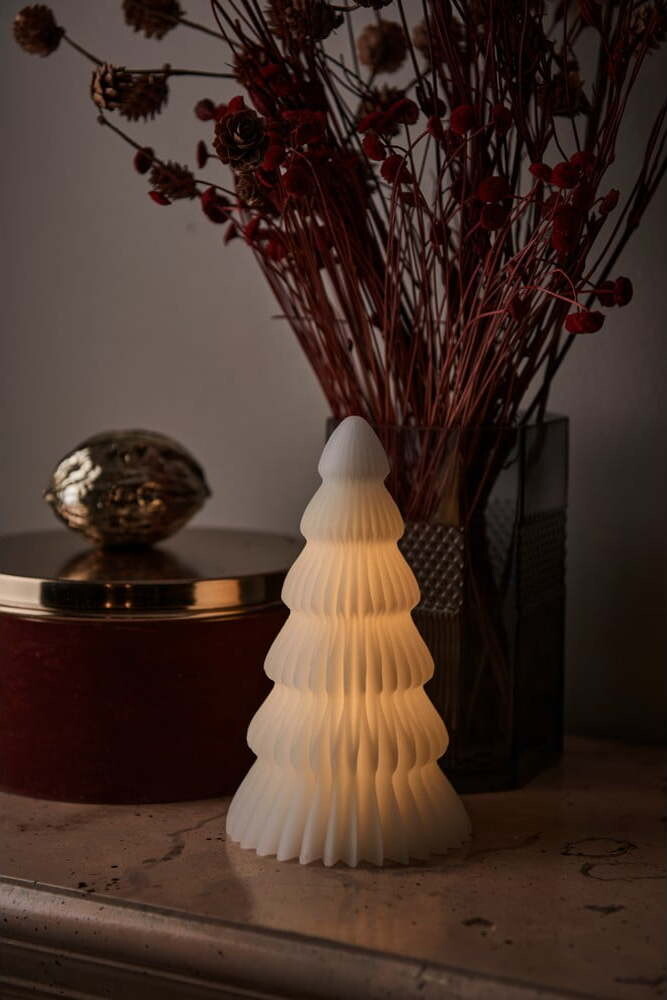 Bílá světelná dekorace ø 11 cm Claire – Sirius