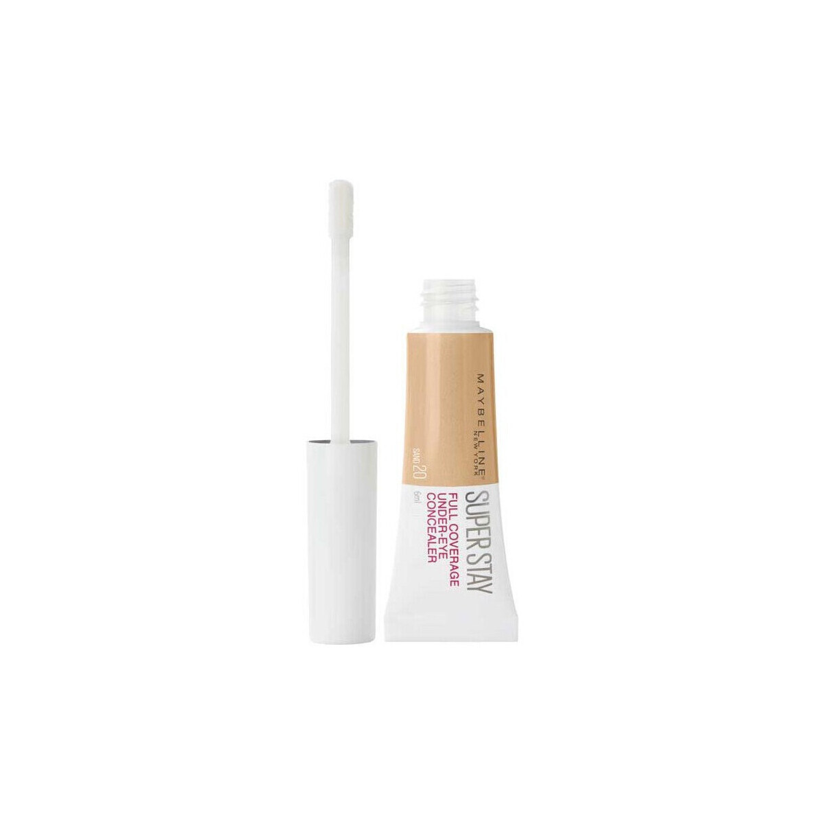 Maybelline New York  Super Stay High Coverage Liquid Concealer - 20 Sand  Béžová