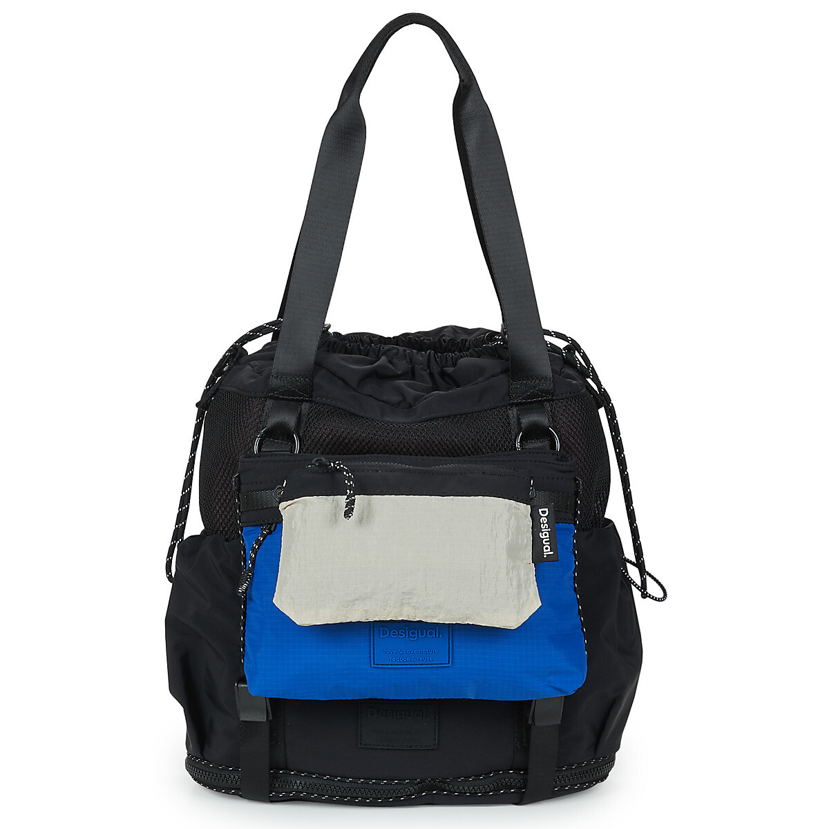Desigual  BACKPACK BASIC MODULAR DISCOVER  Černá