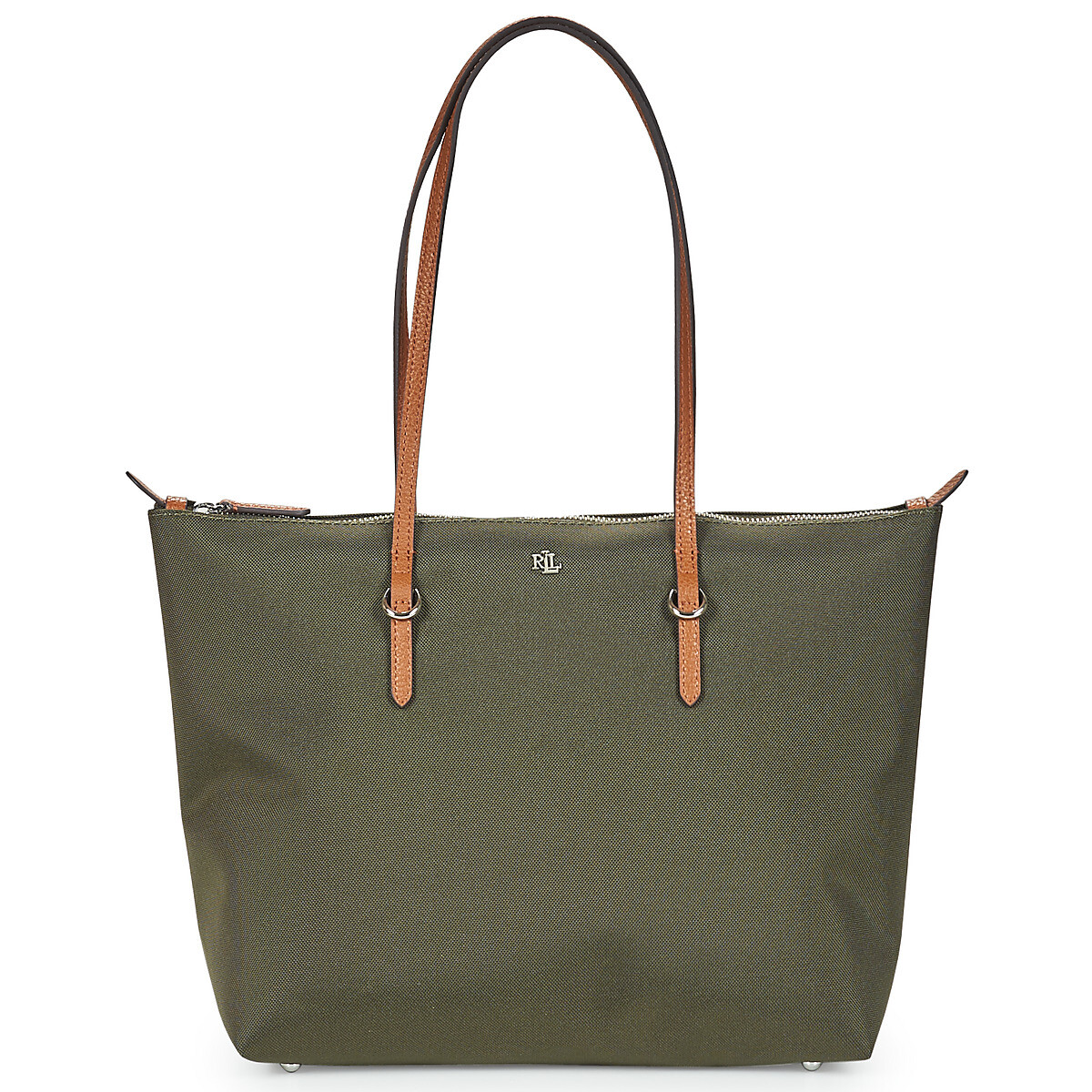 Lauren Ralph Lauren  KEATON 26-TOTE-MEDIUM  Khaki