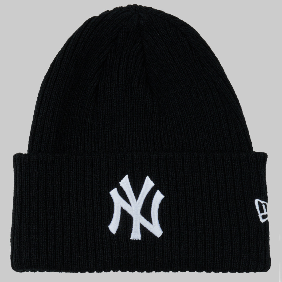 New-Era  WIDE CUFF BEANIE NEW YORK YANKEES BLK  Černá