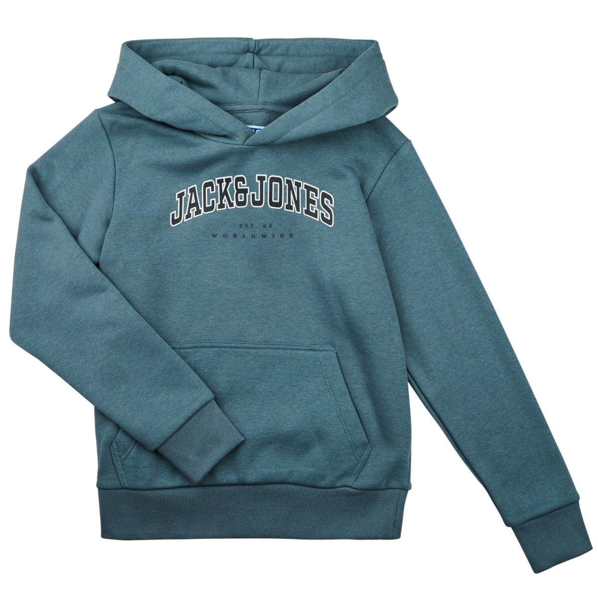 Jack & Jones  JJECALEB VARSITY SWEAT  Modrá