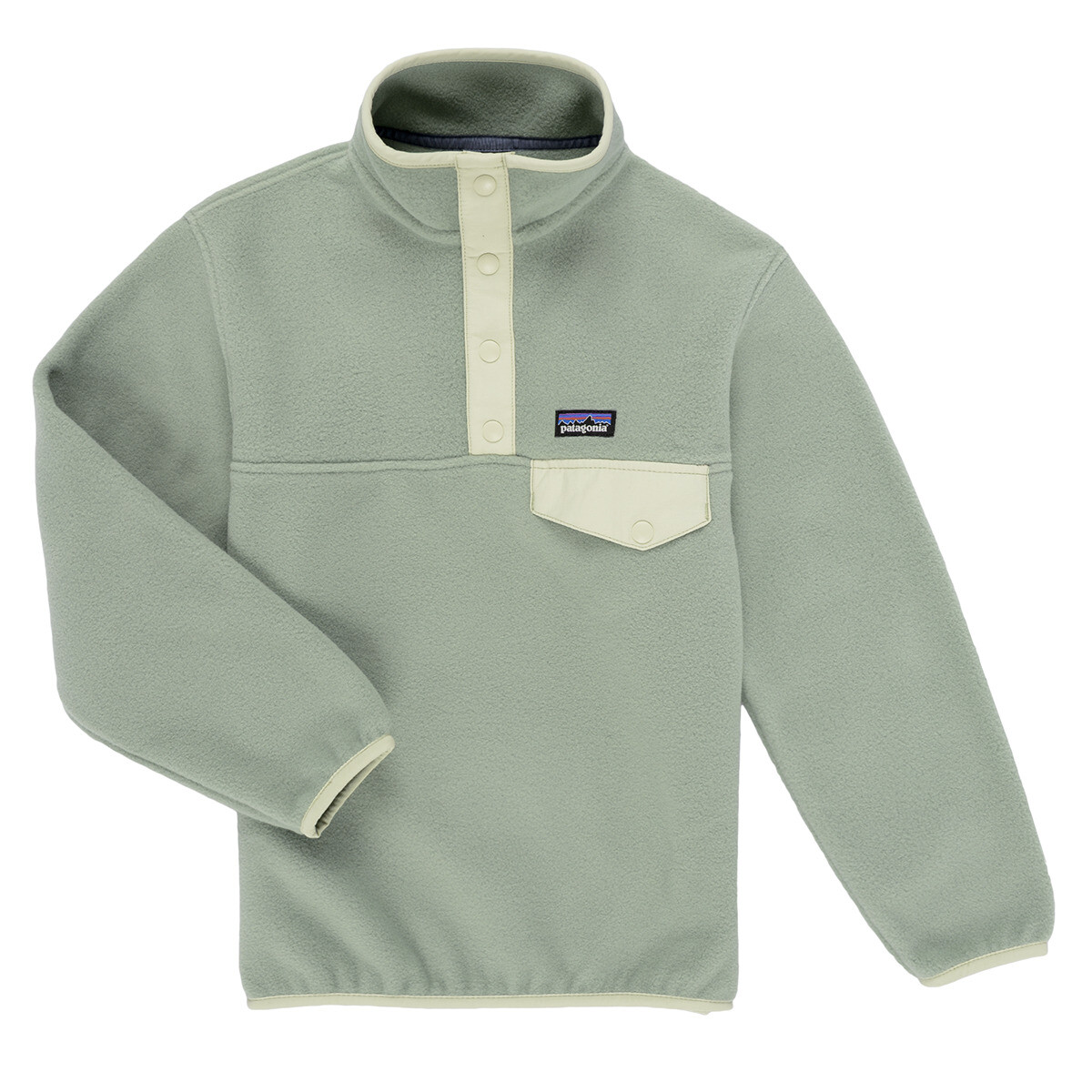 Patagonia  K'S LW SYNCH SNAP-T P/O  Zelená