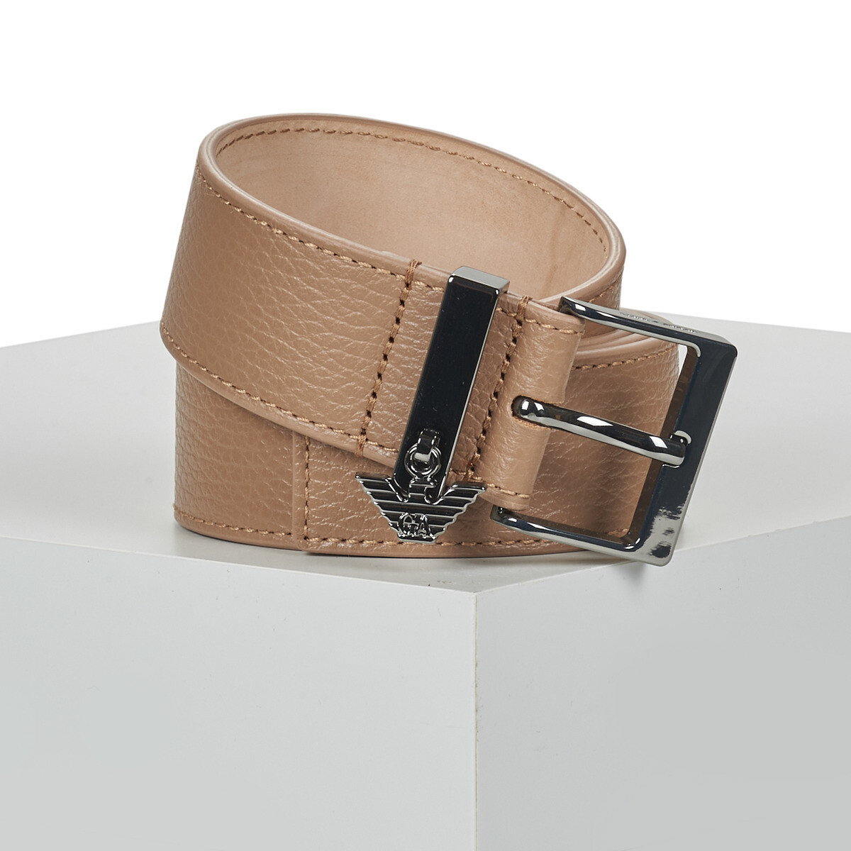Emporio Armani  TONGUE BELT EW002531  Béžová