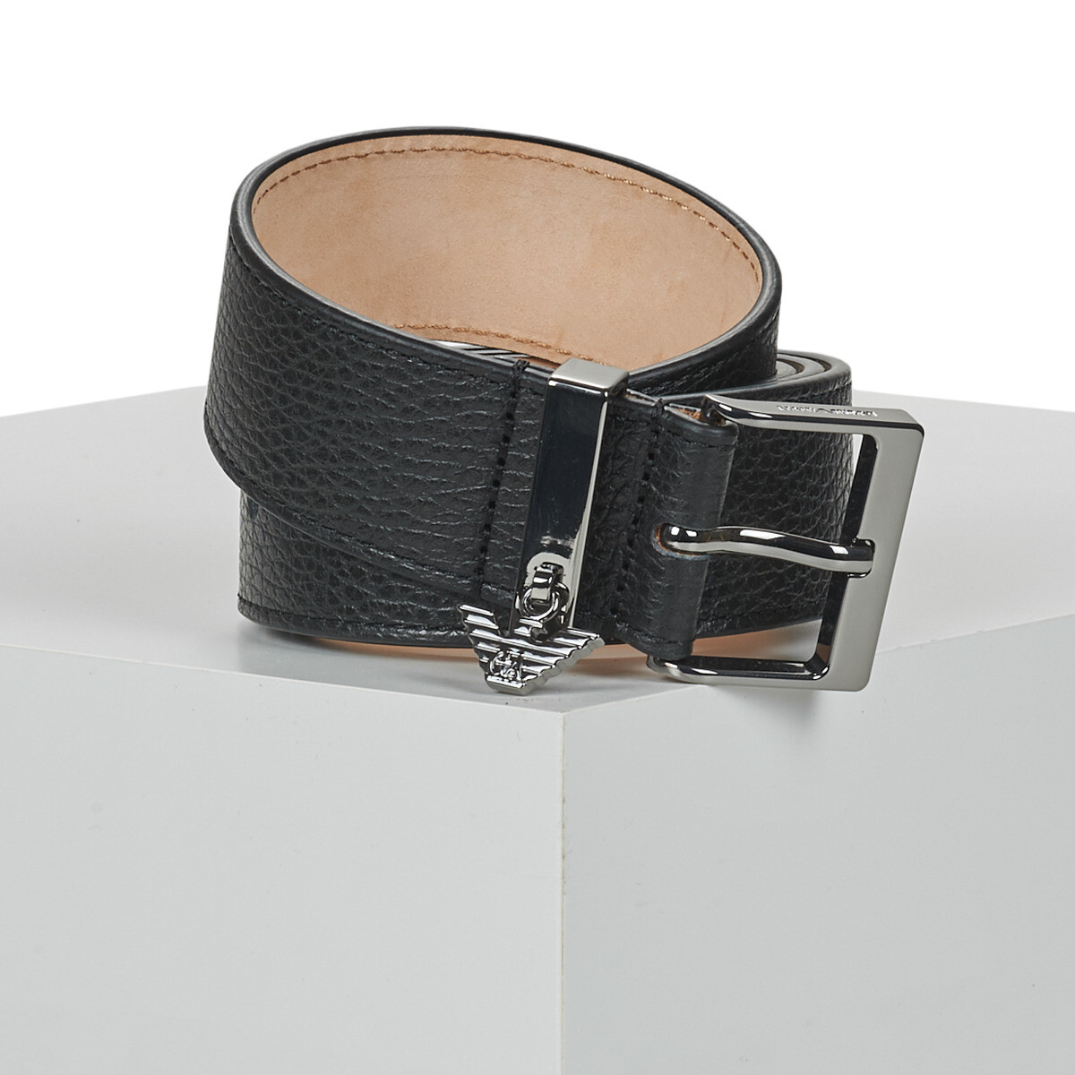 Emporio Armani  TONGUE BELT EW002532  Černá