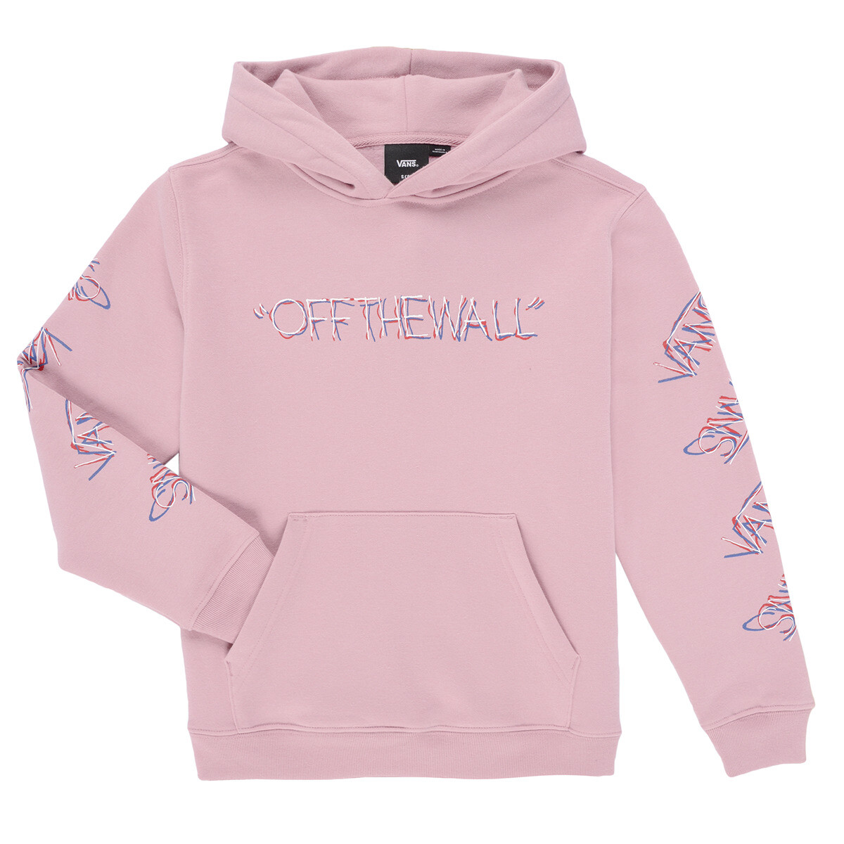Vans  B SCRIBBLED PAST PULLOVER  Růžová
