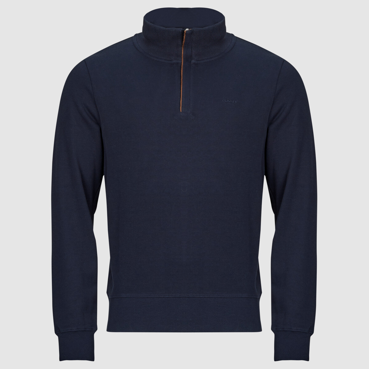 Gant  SACKER RIB HALF ZIP  Modrá