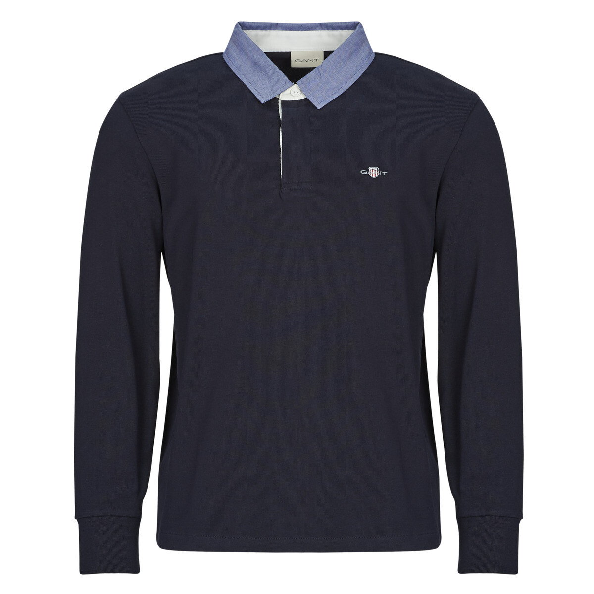 Gant  REG CHAMBRAY HEAVY RUGGER  Modrá