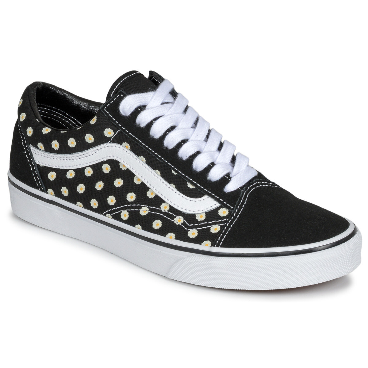 Vans  UA Old skool FLORAL  Černá