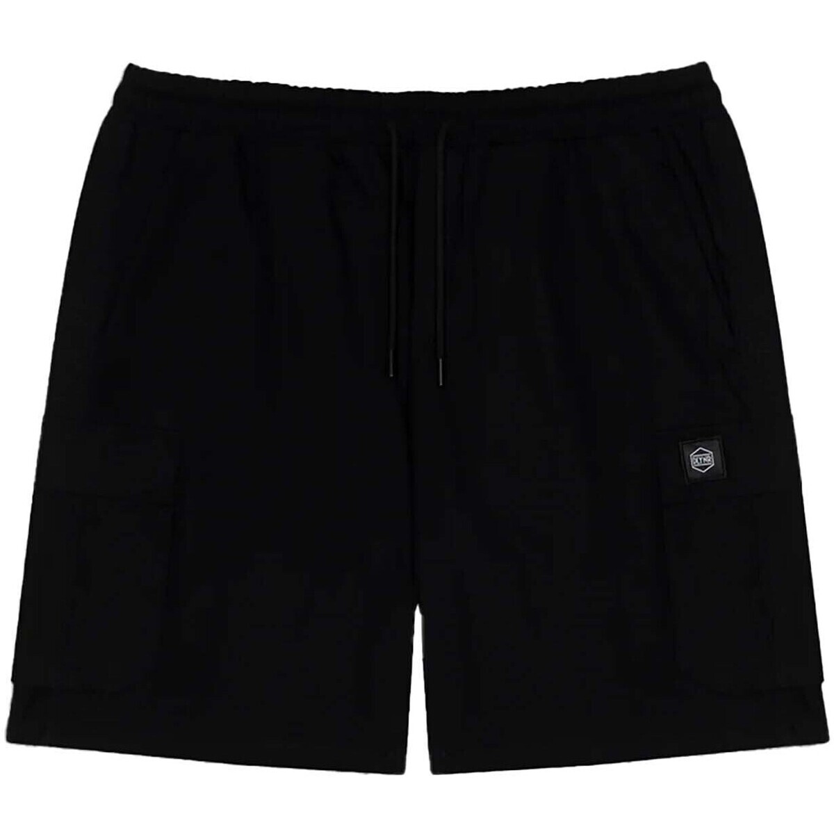 Dolly Noire  Cotton Ripstop Cargo Easyshorts  Černá