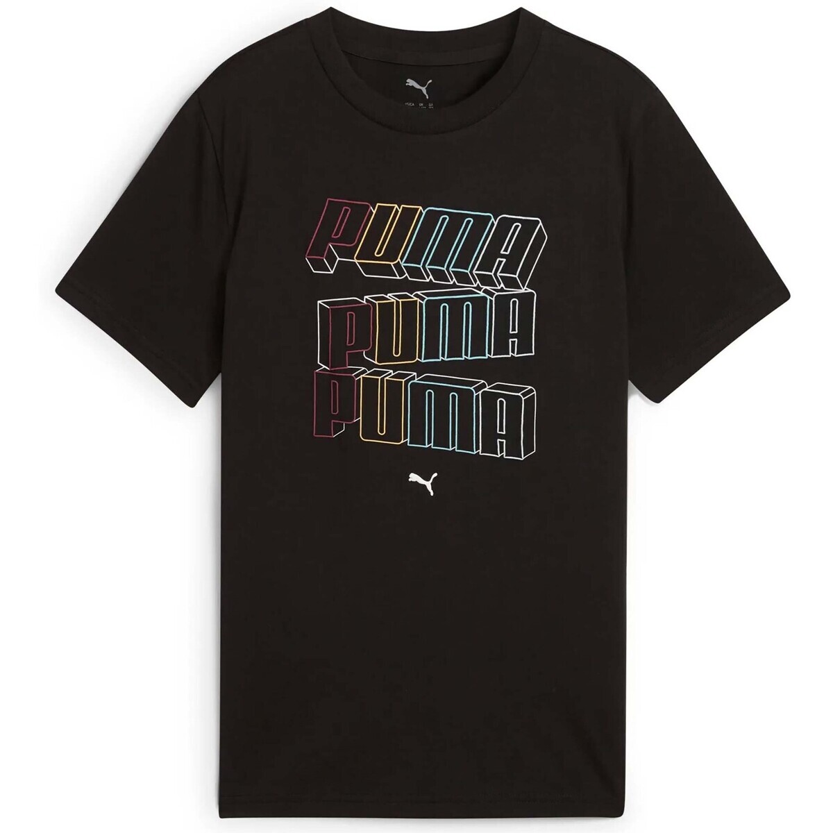 Puma  Ess Logo Lab Hog Tee B  Černá