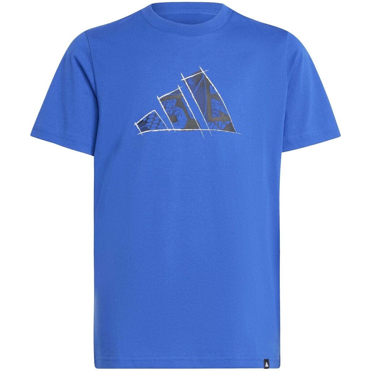 adidas  J C Photo Tee  Modrá