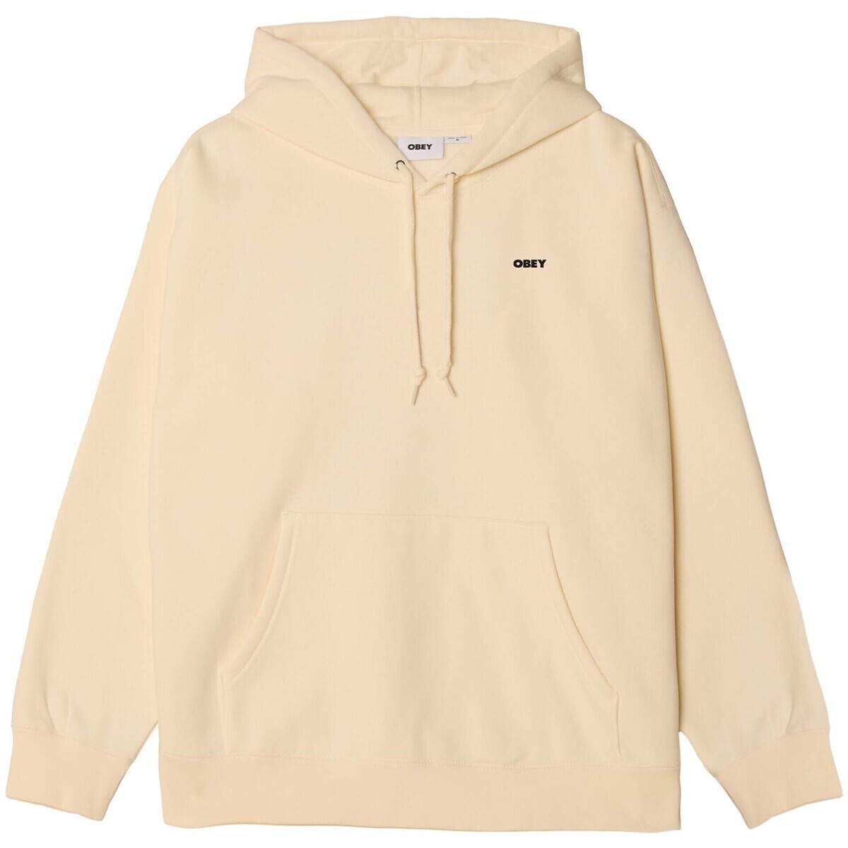 Obey  Icon Stencil Flame Fleece  Béžová