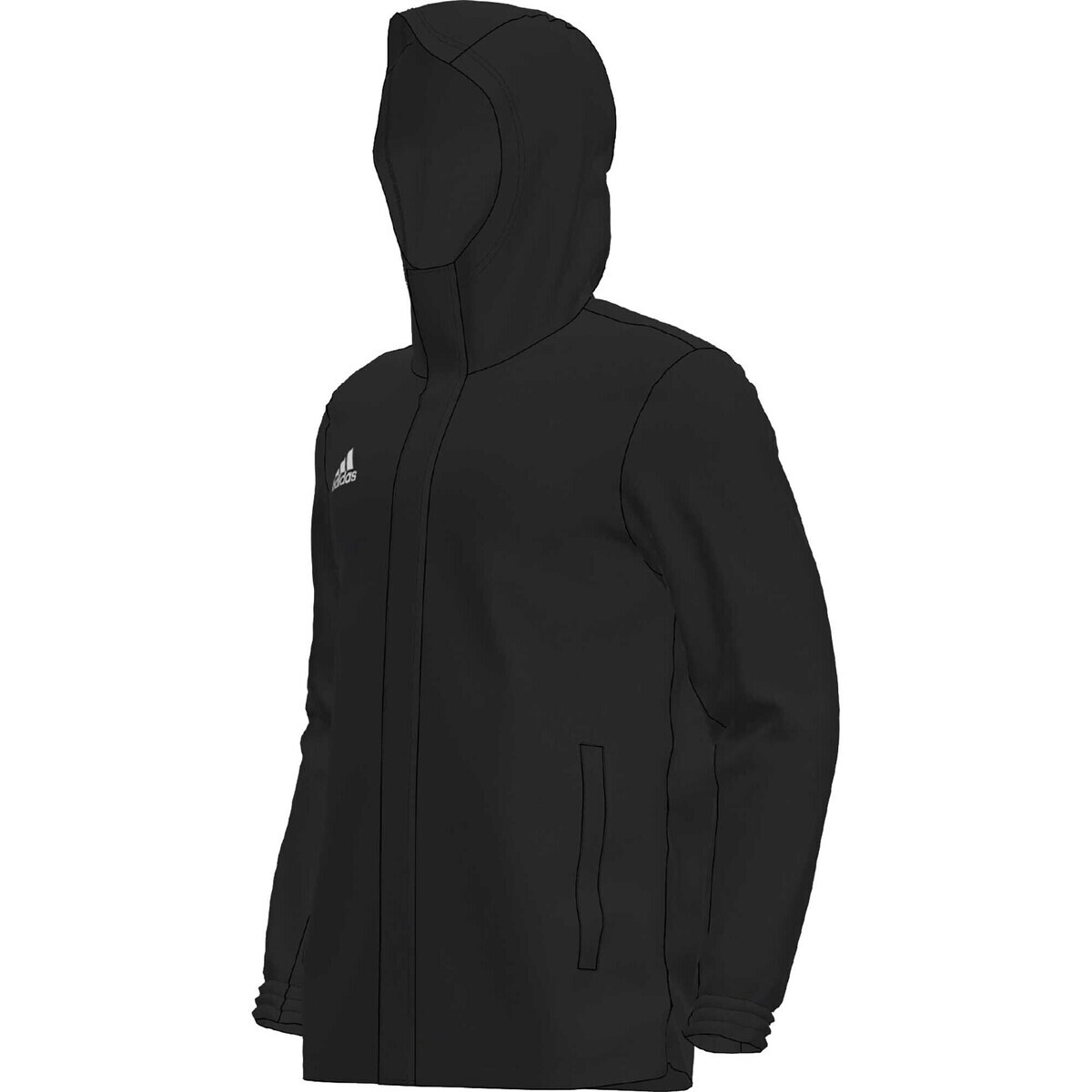 adidas  Ent22 Aw Jkt  Černá