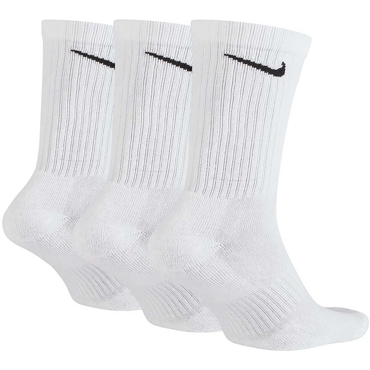 Nike  Everyday Cushion Crew 3Pack  Bílá