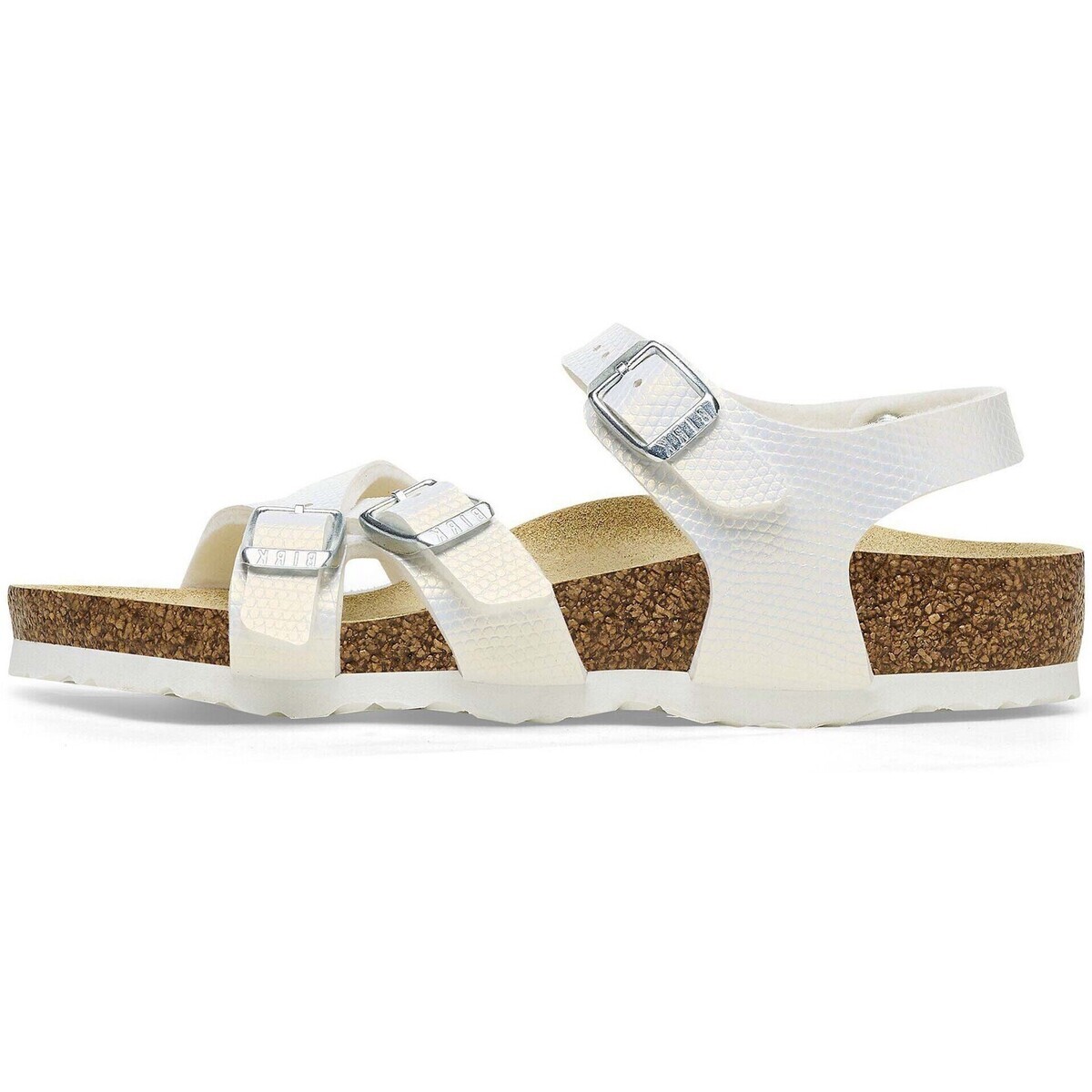 BIRKENSTOCK  Kumba Kids Shiny Lizard  Bílá