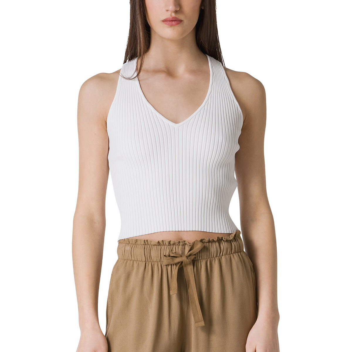 Deha  Canotta A Maglia  Bílá