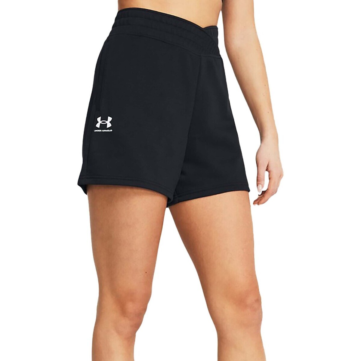 Under Armour  Ua Rival Terry Short  Černá