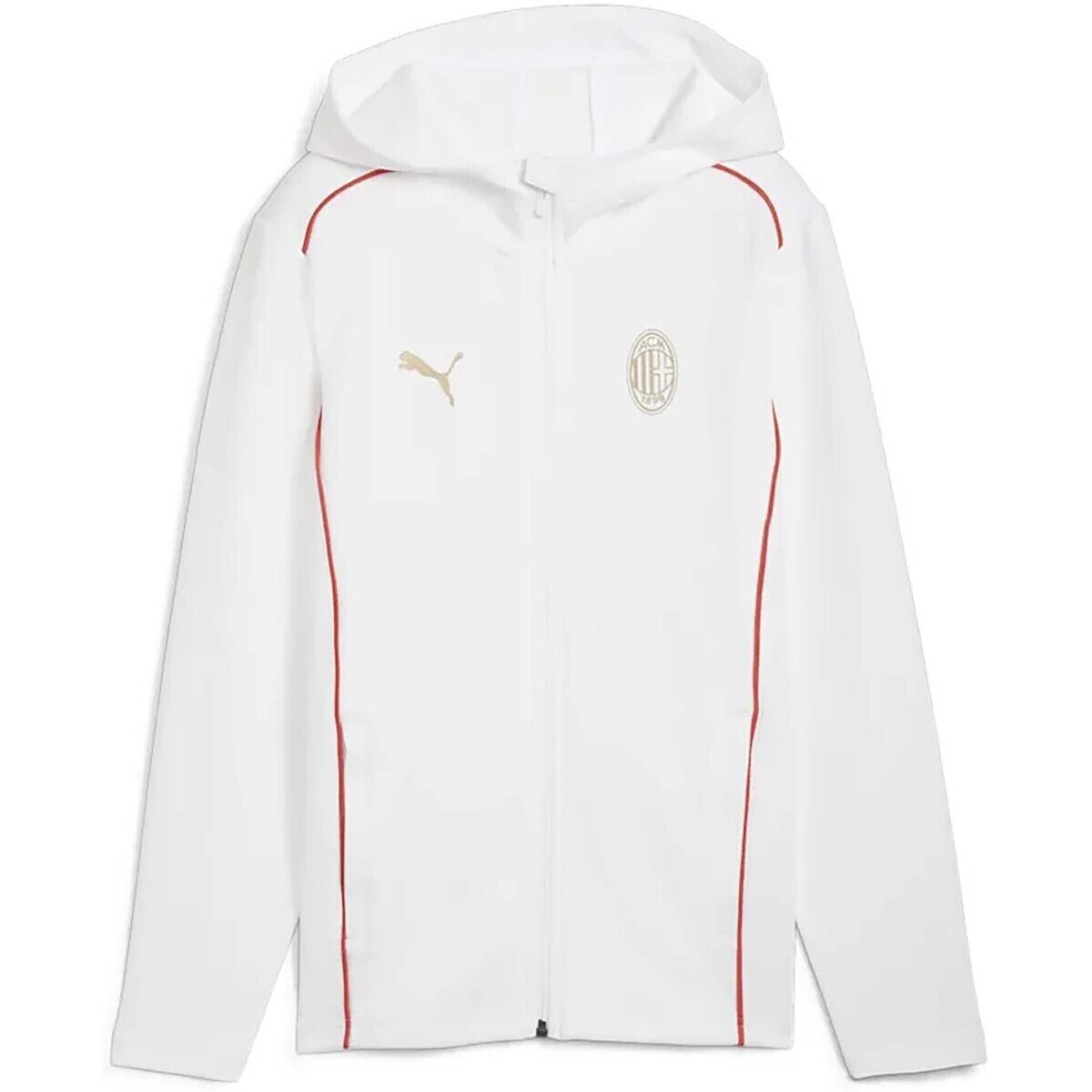 Puma  Acm Casuals Hooded Jkt Jr  Bílá