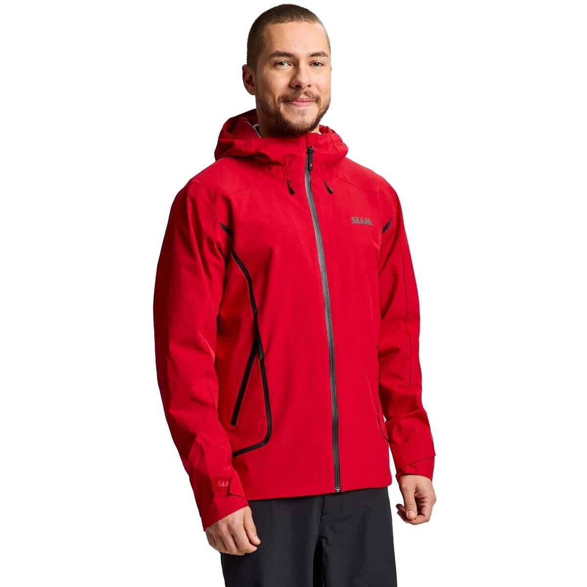 Slam  Act Hooded Jacket  Červená