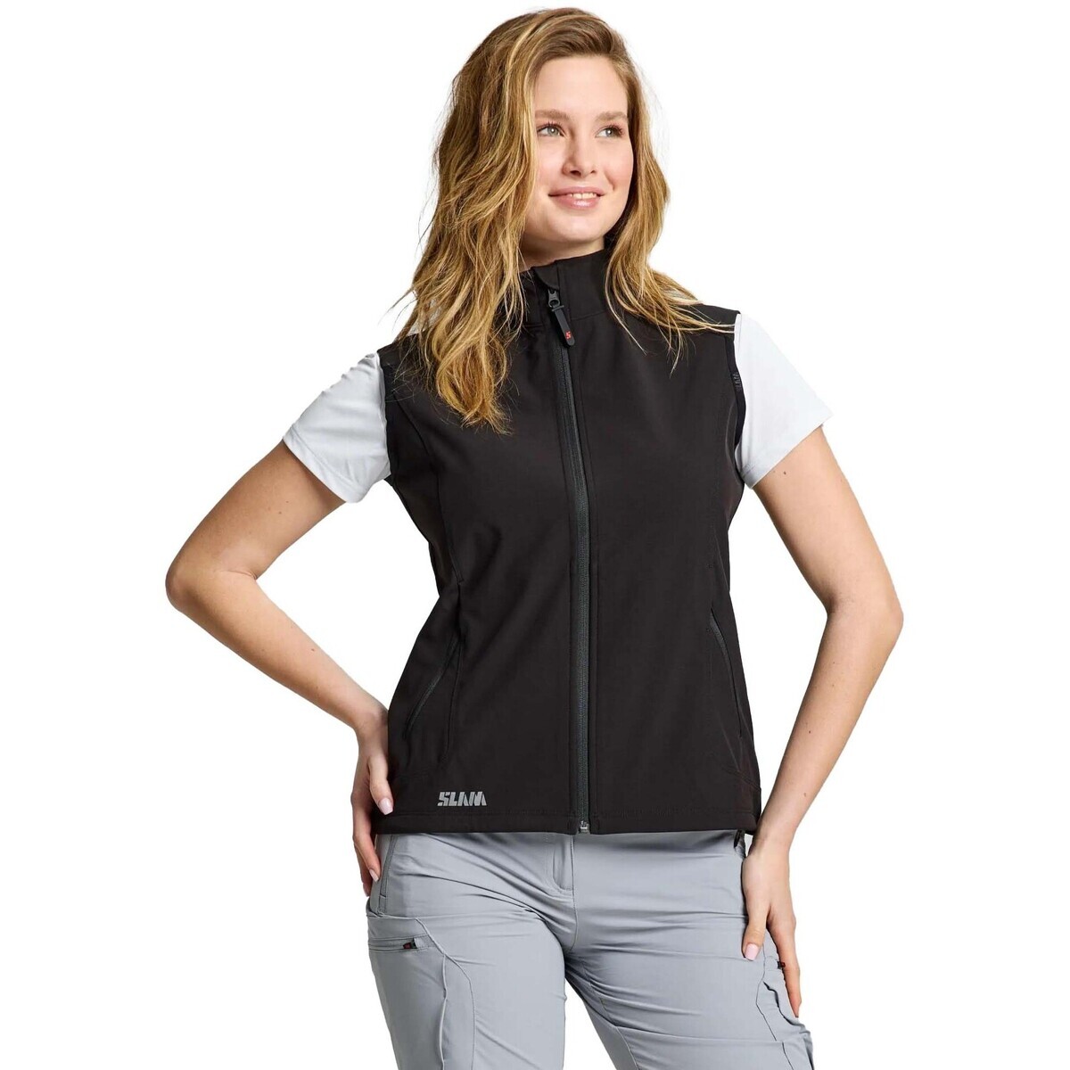 Slam  Act Ws Softshell Vest  Černá