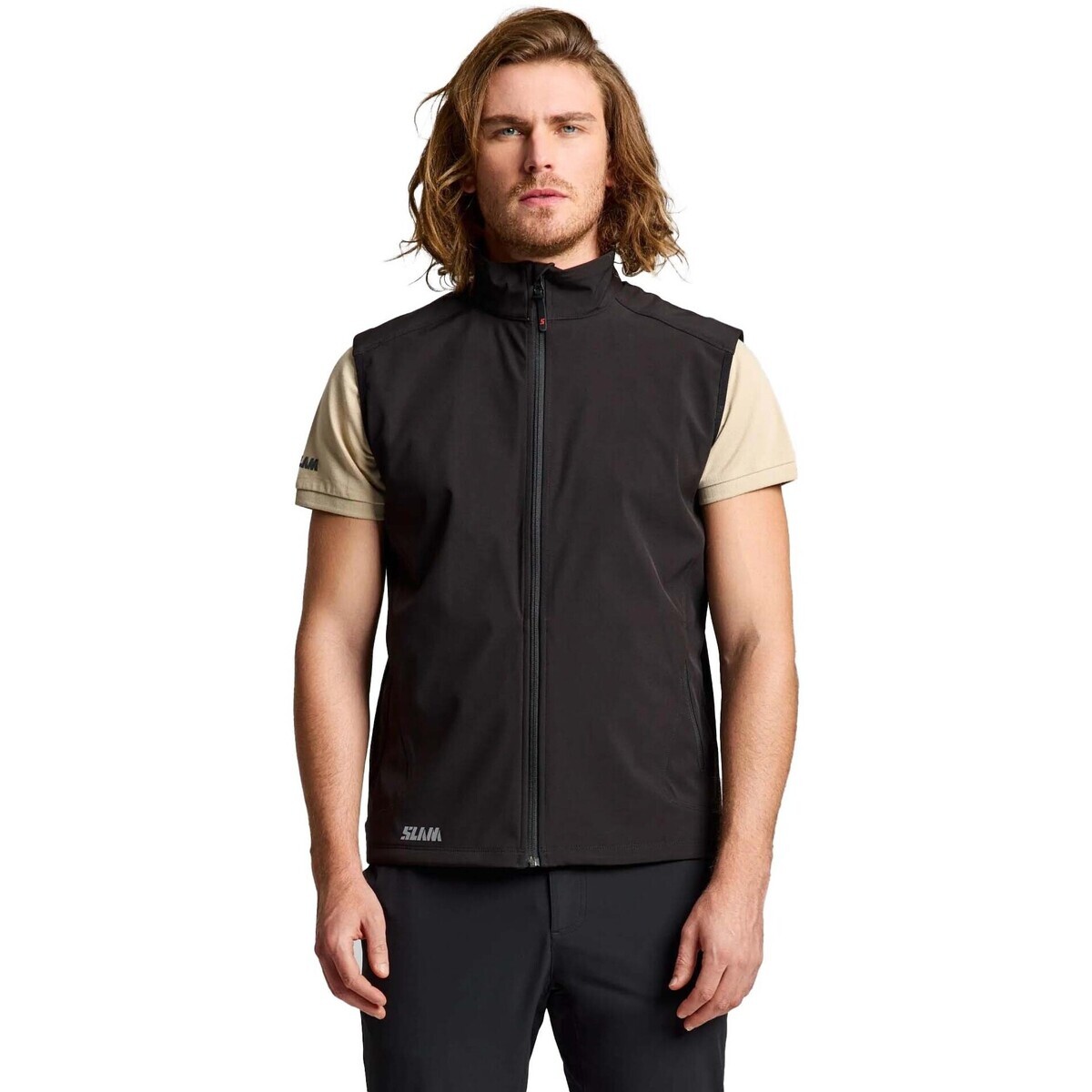 Slam  Act Softshell Vest  Černá