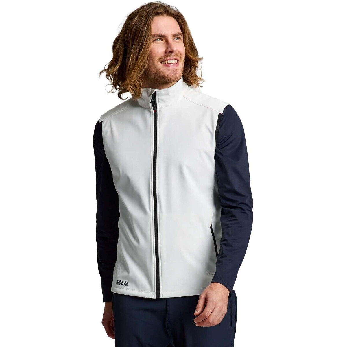 Slam  Act Softshell Vest  Bílá