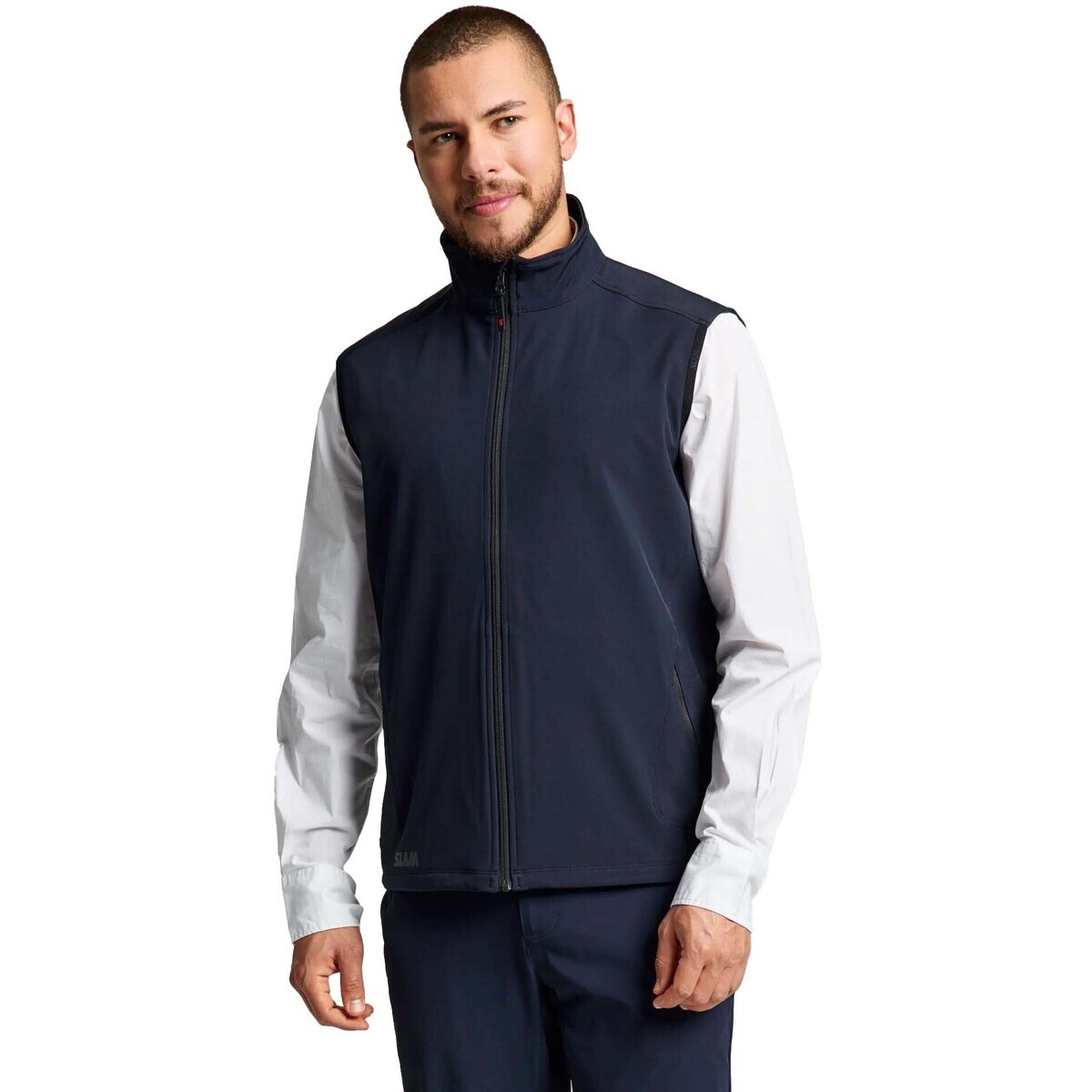 Slam  Act Softshell Vest  Modrá
