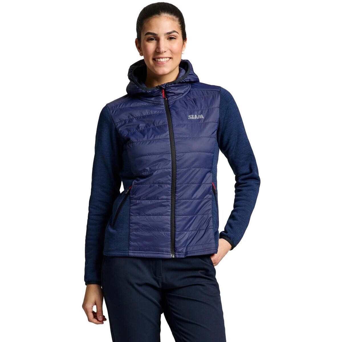 Slam  Act Ws Hybrid Fleece  Modrá