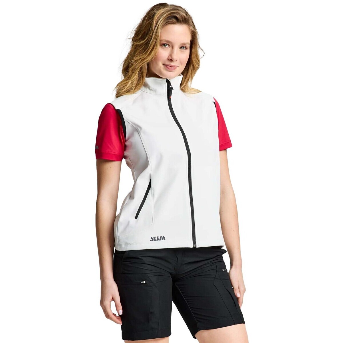 Slam  Act Ws Softshell Vest  Bílá