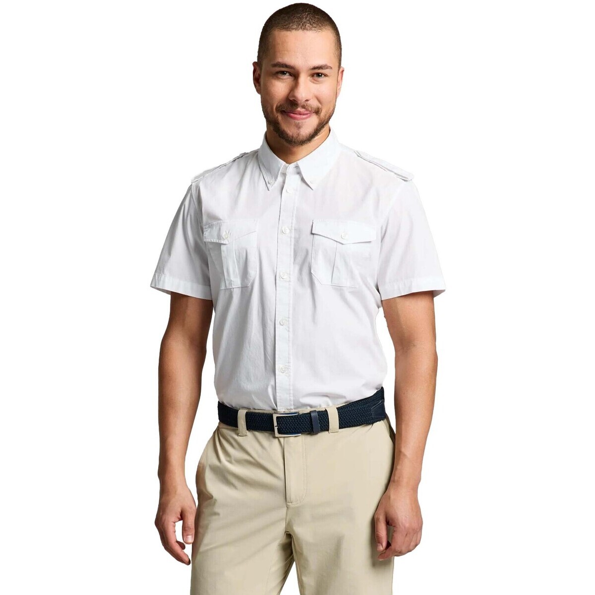 Slam  Deck Yacht Shirt  Bílá