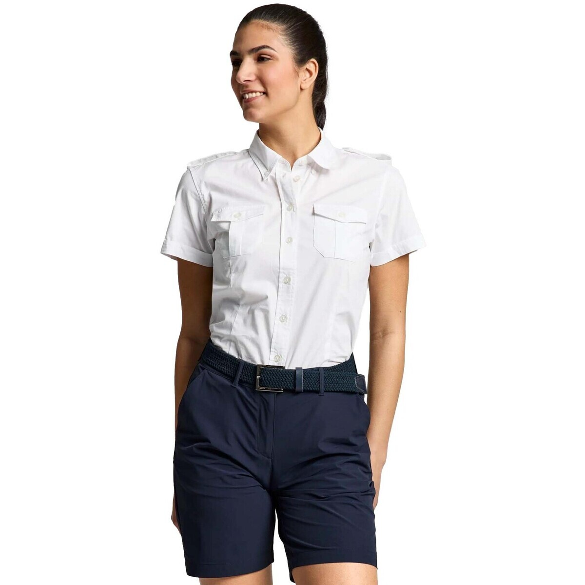 Slam  Deck Ws Yacht Shirt  Bílá