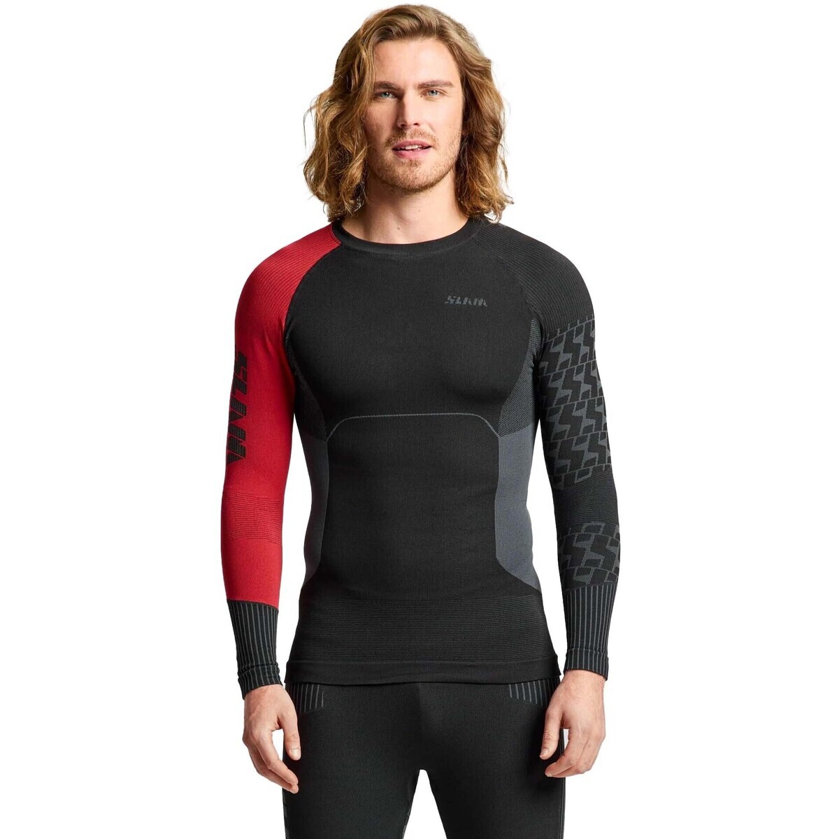 Slam  Pro Seamless Top Ls  Černá