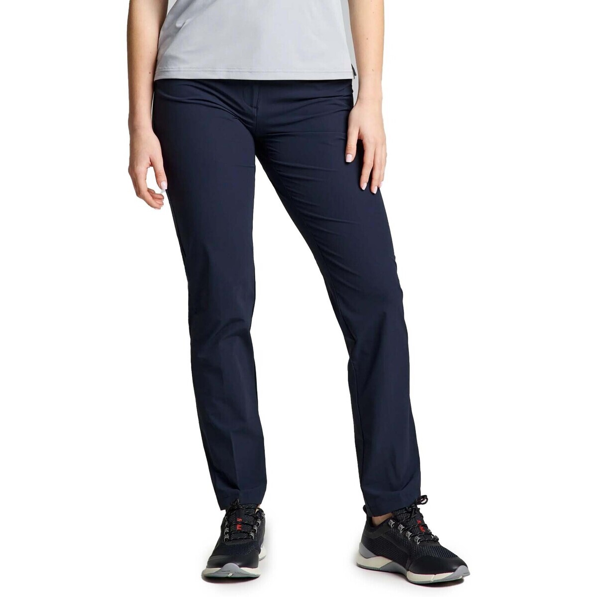 Slam  Ws Tech Chino Pant  Modrá