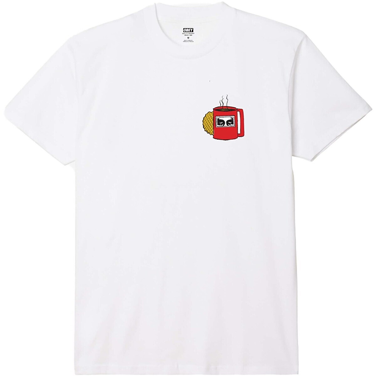Obey  Coffee Cup Tee  Bílá