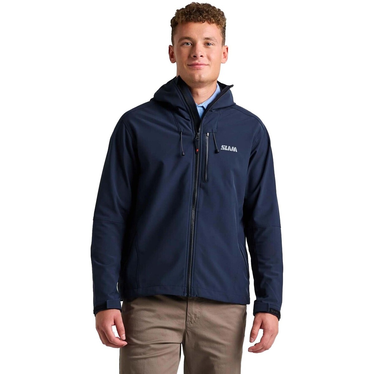 Slam  Softshell Hoodie  Modrá