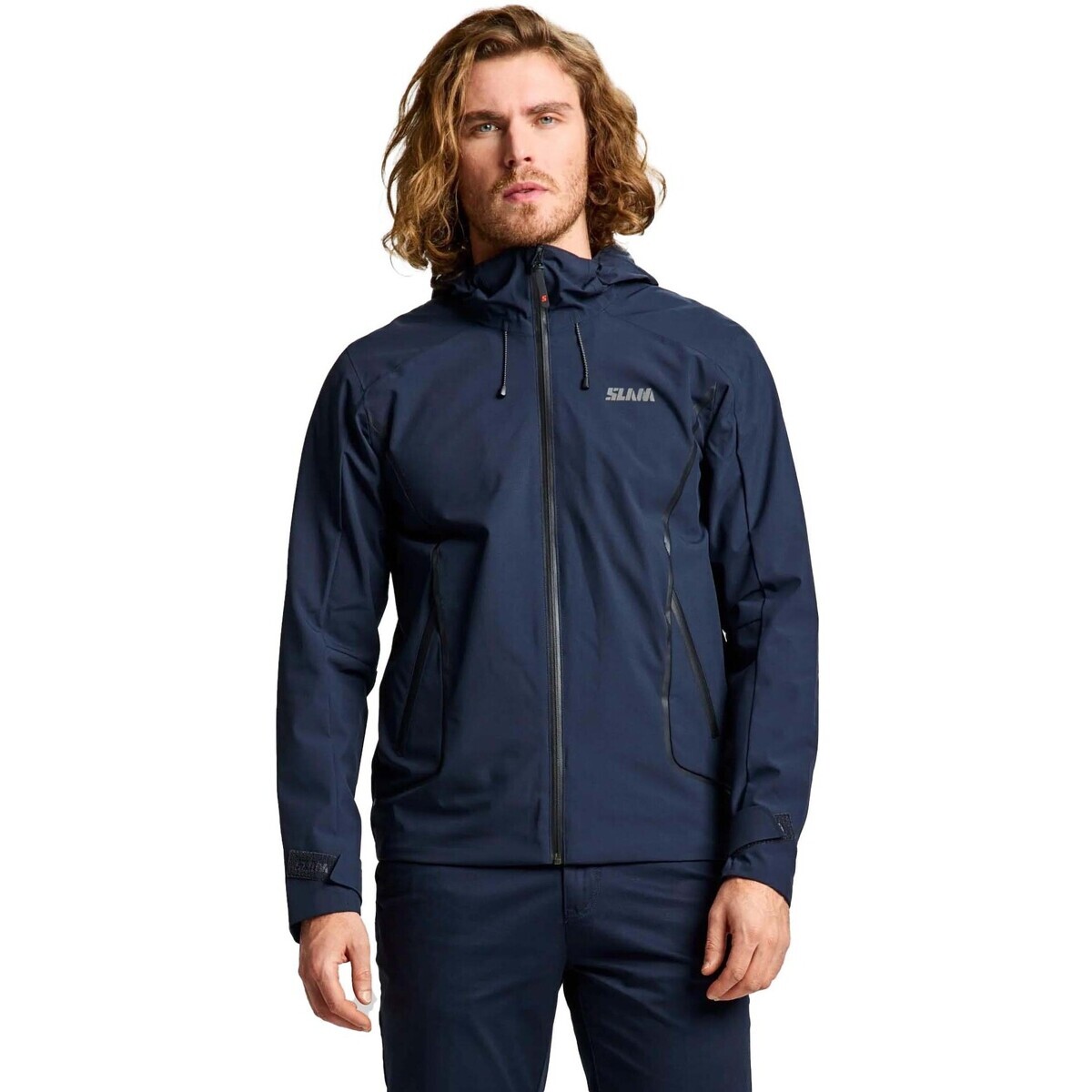 Slam  Act Hooded Jacket  Modrá