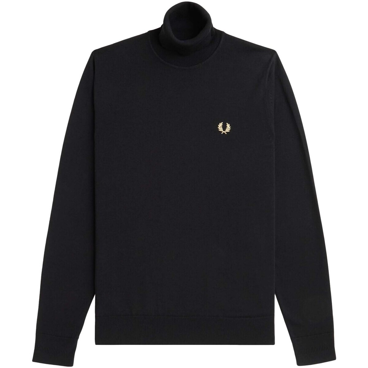 Fred Perry  Fp Roll Neck Jumper  Černá