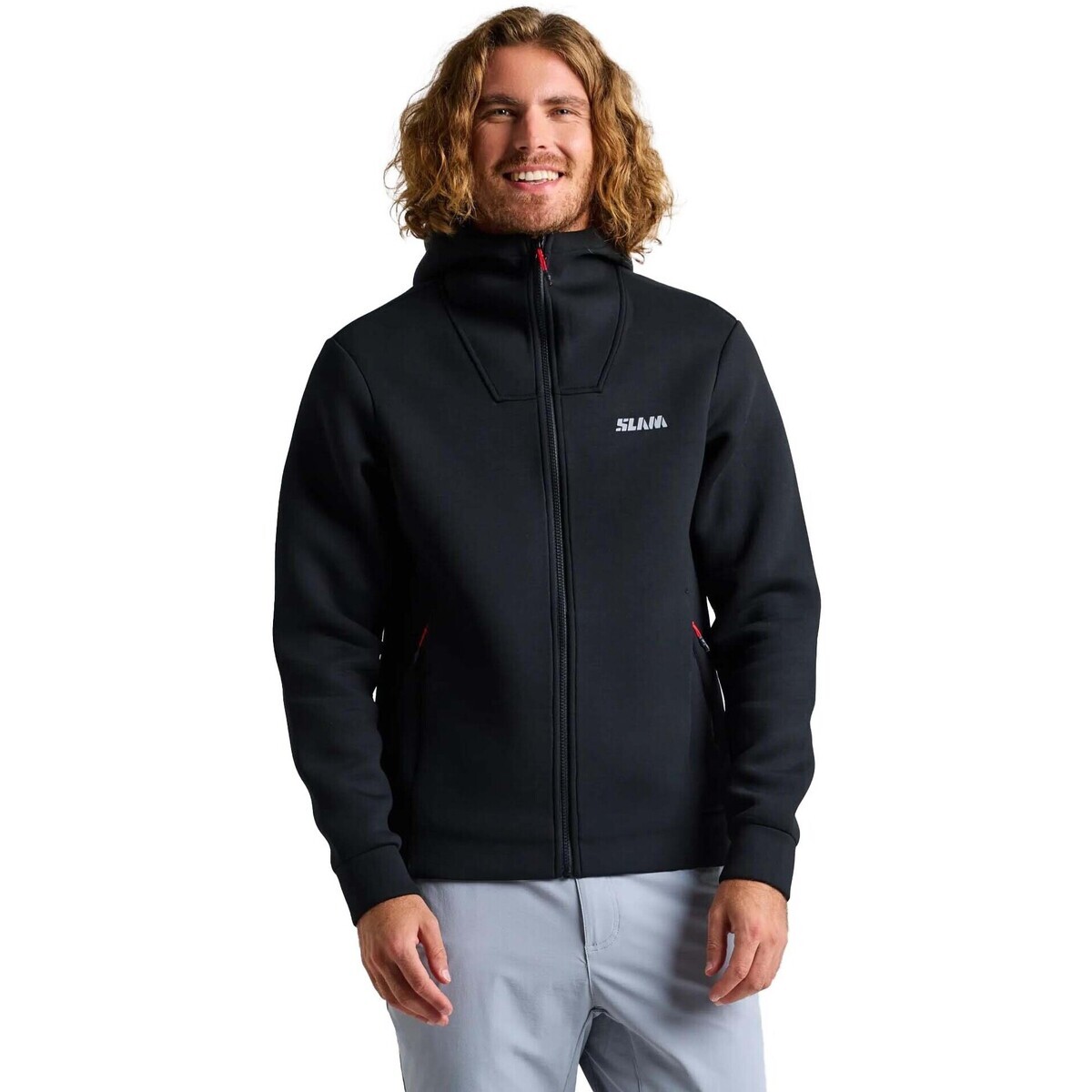 Slam  Act Full-Zip Hoodie  Černá